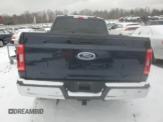 2022 Ford F-150 XL with VIN 1FTMF1E52NKE58502, listed as a Copart auction lot 87364464 with Not Provided miles and Salvage Title. Bid and sale history available at DreamBid. Image 6.