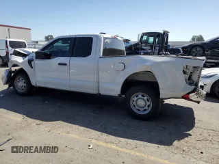 2022 Ford F-150 XL with VIN 1FTEX1CP5NKF28807, listed as a Copart auction lot 58386594 with 43,091 mi miles and Salvage title. Bid and sale history available at DreamBid. Image 2.