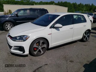 2018 Volkswagen Golf GTI S with VIN 3VW547AU6JM259690, listed as a Copart auction lot 55888423 with 78,986 mi miles. Bid and sale history available at carsss.com. Image 1.
