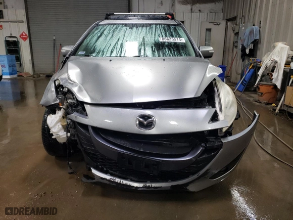 2013 Mazda Mazda5 Grand Touring with VIN JM1CW2DL2D0151052, listed as a Copart auction lot 86623514 with 123,604 mi miles and Salvage Title. Bid and sale history available at carsss.com. Image 5.