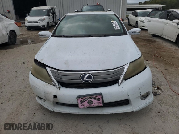2010 Lexus HS 250h with VIN JTHBB1BAXA2007265, listed as a Copart auction lot 88964305 with 250,505 mi miles and Clean Title. Bid and sale history available at DreamBid. Image 5.