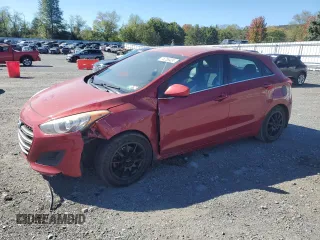 2016 Hyundai Elantra GT with VIN KMHD35LH1GU337928, listed as a Copart auction lot 75255424 with 107,257 mi miles and Salvage Title. Bid and sale history available at carsss.com. Image 1.