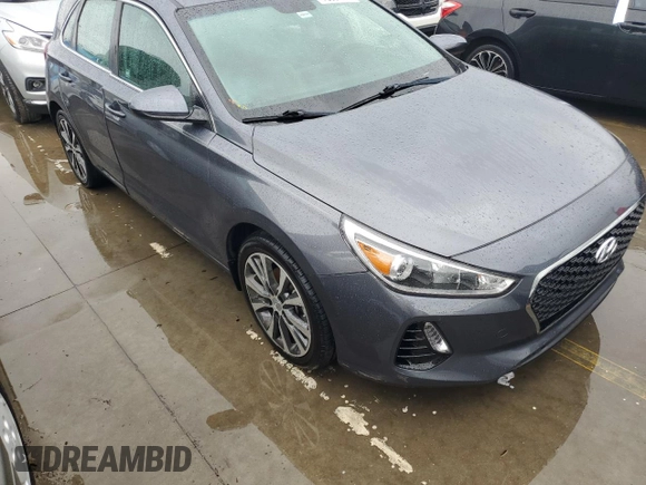 2019 Hyundai Elantra GT with VIN KMHH35LE2KU109193, listed as a Copart auction lot 75084434 with 0 mi miles and Non Repairable. Bid and sale history available at carsss.com. Image 4.