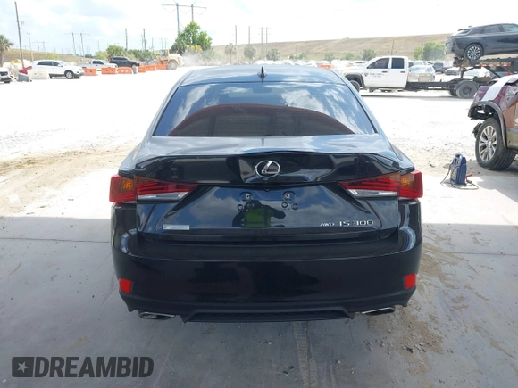 2019 Lexus IS with VIN JTHC81D29K5035258, listed as a IAAI auction lot 41907785 with 51,201 mi miles. Bid and sale history available at carsss.com. Image 17.