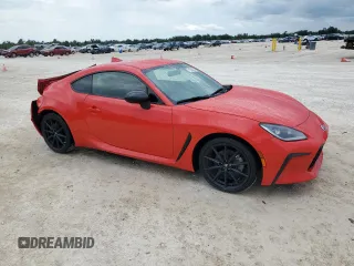 2023 Toyota GR86 Premium with VIN JF1ZNBE1XP9751494, listed as a Copart auction lot 71500464 with 25,950 mi miles and Salvage Title. Bid and sale history available at carsss.com. Image 4.