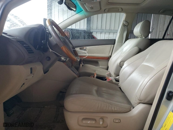 2005 Lexus RX 330 with VIN JTJGA31U350047347, listed as a Copart auction lot 44954765 with 217,444 mi miles and Salvage Title. Bid and sale history available at carsss.com. Image 7.
