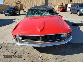 1970 Ford Mustang с VIN 0T01F165510, выставлен на аукционе Copart как лот 84385364 с пробегом 42 907 миль миль и Списание • Salvage title. История ставок и продаж доступна на DreamBid. Изображение 5.