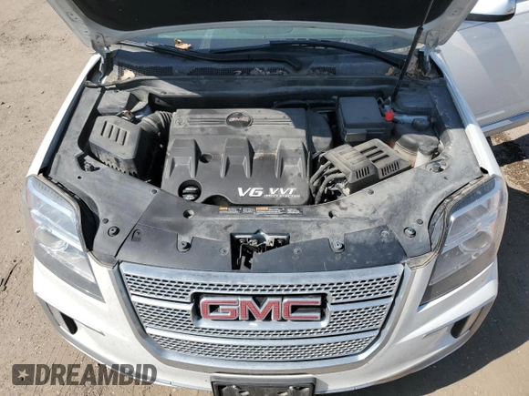 2017 GMC Terrain Denali with VIN 2GKFLVE38H6157509, listed as a Copart auction lot 56245595 with 109,919 mi miles and Salvage title. Bid and sale history available at DreamBid. Image 12.