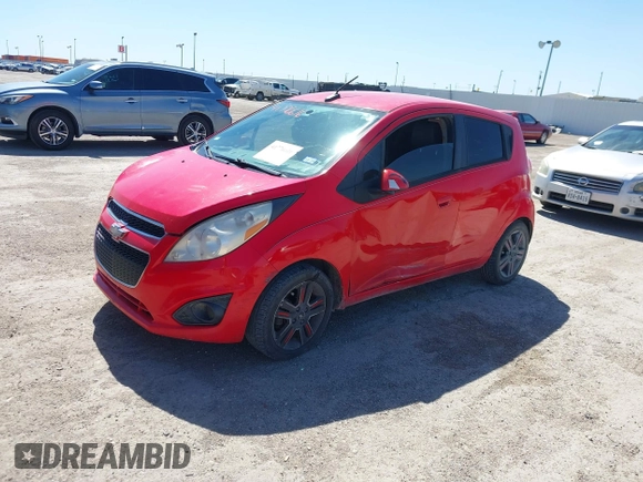 2013 Chevrolet Spark LS with VIN KL8CB6S99DC501598, listed as a IAAI auction lot 41776616 with 206,229 mi miles. Bid and sale history available at carsss.com. Image 2.