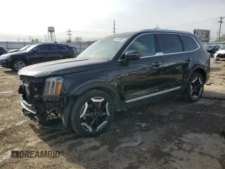 2023 Kia Telluride S with VIN 5XYP6DGC0PG387271, listed as a Copart auction lot 44340885 with 44,409 mi miles and Salvage Title. Bid and sale history available at carsss.com. Image 1.