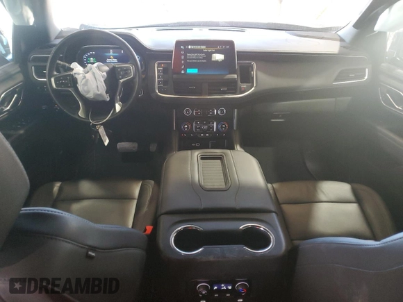 2023 Chevrolet Suburban LT with VIN 1GNSCCKD1PR341700, listed as a Copart auction lot 89360915 with 39,761 mi miles and Salvage title. Bid and sale history available at DreamBid. Image 8.