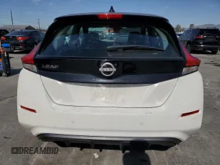 2023 Nissan LEAF SV Plus with VIN 1N4CZ1CVXPC557206, listed as a Copart auction lot 46681545 with 61,179 mi miles and Salvage Title. Bid and sale history available at DreamBid. Image 6.