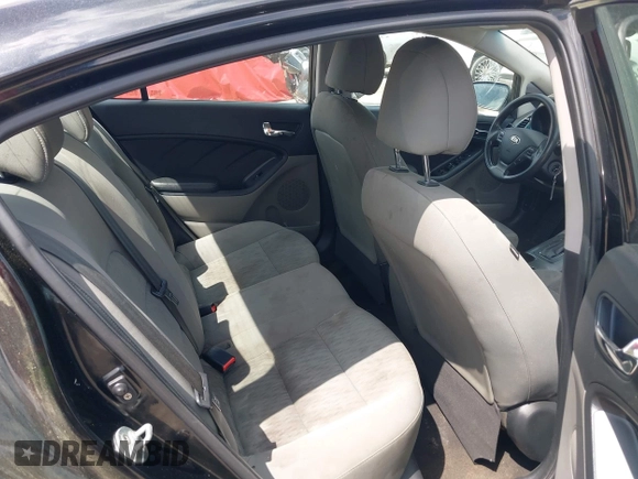 2014 Kia Forte LX with VIN KNAFK4A67E5191924, listed as a IAAI auction lot 41858920 with 198,652 mi miles. Bid and sale history available at carsss.com. Image 8.