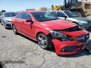 2017 Mercedes-Benz CLA with VIN WDDSJ4EB2HN400914, listed as a Copart auction lot 47244143 with 59,691 mi miles. Bid and sale history available at carsss.com. Image 4.