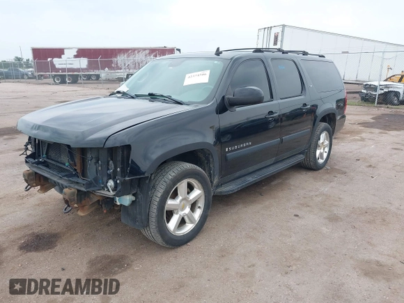 2007 Chevrolet Suburban LT with VIN 3GNFK16307G128456, listed as a IAAI auction lot 42374506 with 161,471 mi miles and . Bid and sale history available at DreamBid. Image 2.
