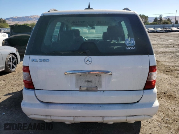 2005 Mercedes-Benz M-Class 3.7L with VIN 4JGAB57E25A535356, listed as a Copart auction lot 67868274 with 232,907 mi miles and Clean Title. Bid and sale history available at carsss.com. Image 6.