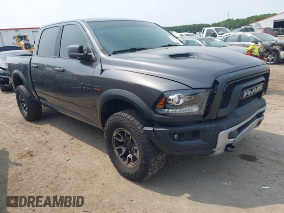 2017 Ram 1500 Rebel with VIN 1C6RR7YT6HS861839, listed as a IAAI auction lot 42407025 with 127,084 mi miles and . Bid and sale history available at DreamBid. Image 1.