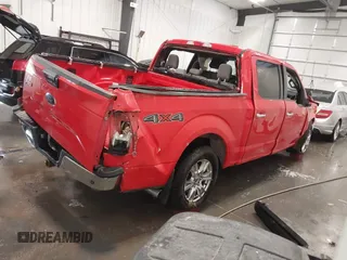 2016 Ford F-150 XLT with VIN 1FTEW1EP6GKD55091, listed as a IAAI auction lot 41812120 with 201,455 mi miles and . Bid and sale history available at DreamBid. Image 4.