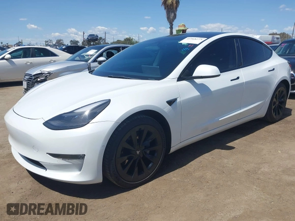 2022 Tesla Model 3 Long Range with VIN 5YJ3E1EB1NF289719, listed as a IAAI auction lot 41968273 with 73,368 mi miles and . Bid and sale history available at DreamBid. Image 20.