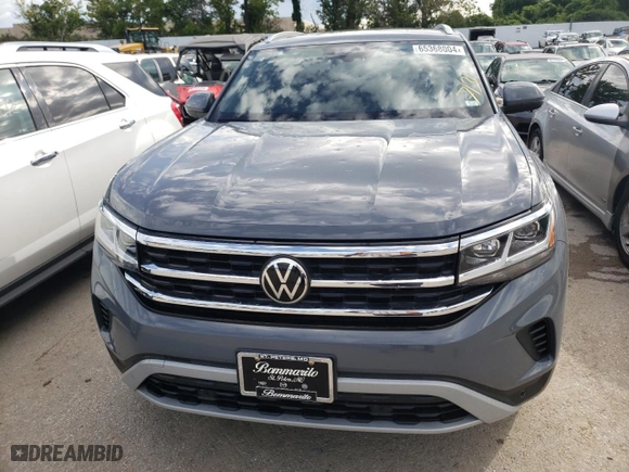 2021 Volkswagen Atlas Cross Sport 2.0T SE w/Technology with VIN 1V2KC2CA8MC224815, listed as a Copart auction lot 65368004 with 37,362 mi miles and Salvage Title. Bid and sale history available at carsss.com. Image 5.