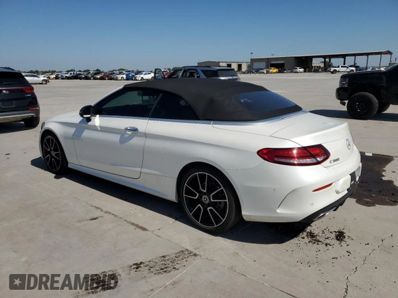 2021 Mercedes-Benz C 300 with VIN W1KWK8DB6MG070314, listed as a Copart auction lot 74233824 with Not Provided miles and Salvage Title. Bid and sale history available at DreamBid. Image 2.