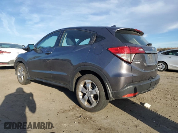 2022 Honda HR-V LX with VIN 3CZRU6H31NM757095, listed as a Copart auction lot 81810974 with 56,774 mi miles and Salvage Title. Bid and sale history available at carsss.com. Image 2.