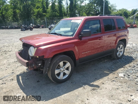 2016 Jeep Patriot Sport with VIN 1C4NJRBB6GD534614, listed as a Copart auction lot 61647395 with 97,236 mi miles and Salvage title. Bid and sale history available at DreamBid. Image 1.