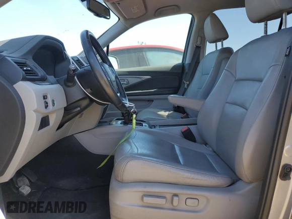 2016 Honda Pilot EX-L with VIN 5FNYF6H52GB067621, listed as a Copart auction lot 53848105 with 75,332 mi miles and Salvage Title. Bid and sale history available at carsss.com. Image 7.