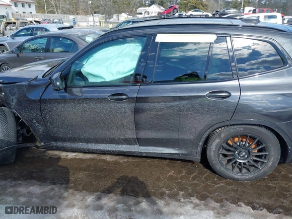 2023 BMW X3 xDrive30i with VIN 5UX53DP04P9R92738, listed as a IAAI auction lot 41641303 with 1 mi miles. Bid and sale history available at carsss.com. Image 14.