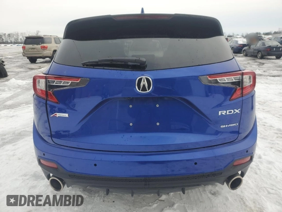 2024 Acura RDX w/A-Spec Package with VIN 5J8TC2H62RL035029, listed as a Copart auction lot 41500665 with 6,490 mi miles and Salvage title. Bid and sale history available at DreamBid. Image 6.