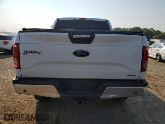 2016 Ford F-150 XLT with VIN 1FTEW1EF7GFB22403, listed as a Copart auction lot 60332815 with 126,139 mi miles and Salvage title. Bid and sale history available at DreamBid. Image 6.