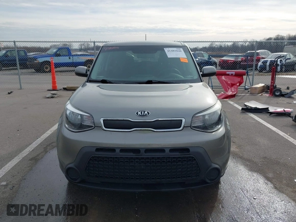 2014 Kia Soul with VIN KNDJN2A26E7051292, listed as a IAAI auction lot 41481848 with 127,273 mi miles. Bid and sale history available at carsss.com. Image 13.