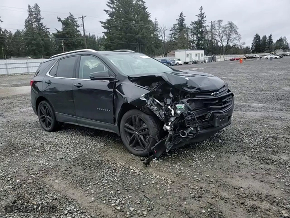 2020 Chevrolet Equinox LT with VIN 3GNAXVEX3LL317918, listed as a Copart auction lot 46751895 with 51,794 mi miles and Salvage Title. Bid and sale history available at carsss.com. Image 12.
