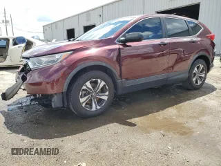 2017 Honda CR-V LX with VIN 5J6RW5H31HL002216, listed as a Copart auction lot 52871675 with 138,846 mi miles and Salvage Title. Bid and sale history available at carsss.com. Image 1.