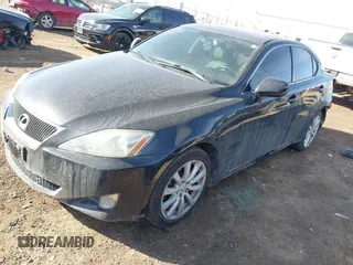 2006 Lexus IS 250 with VIN JTHCK262462003944, listed as a IAAI auction lot 41450633 with 209,286 mi miles and . Bid and sale history available at DreamBid. Image 2.