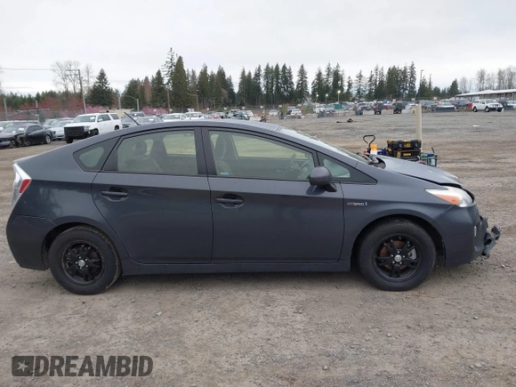 2012 Toyota Prius One with VIN JTDKN3DU5C1604697, listed as a IAAI auction lot 41830986 with 200,255 mi miles. Bid and sale history available at carsss.com. Image 13.