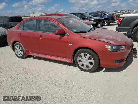2014 Mitsubishi Lancer ES with VIN JA32U2FU7EU002314, listed as a Copart auction lot 77687584 with Not Provided miles and Salvage Title. Bid and sale history available at DreamBid. Image 4.