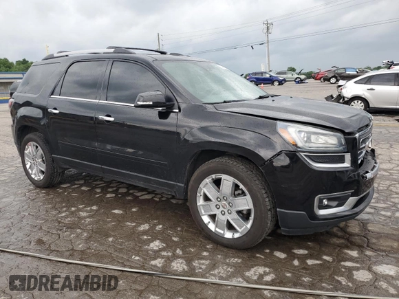 2017 GMC Acadia Limited with VIN 1GKKRSKD2HJ138479, listed as a Copart auction lot 57441665 with 149,261 mi miles and Salvage title. Bid and sale history available at DreamBid. Image 4.