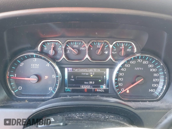 2017 Chevrolet Silverado 1500 LT with VIN 1GCRCREC3HZ284754, listed as a IAAI auction lot 41668849 with 163,202 mi miles and . Bid and sale history available at DreamBid. Image 7.