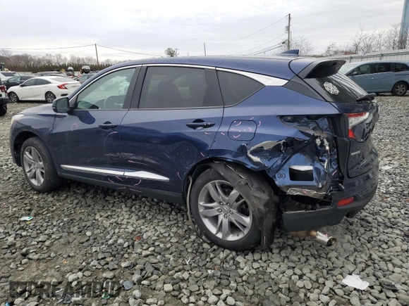 2021 Acura RDX w/Advance Package with VIN 5J8TC2H77ML012783, listed as a Copart auction lot 88412225 with 34,977 mi miles and Salvage Title. Bid and sale history available at carsss.com. Image 2.