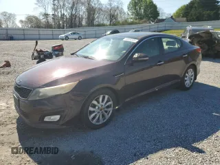2014 Kia Optima EX z VIN 5XXGN4A7XEG304512, wystawiony jako Copart lot #50656505 z przebiegiem 141 746 mil mil oraz Szkody całkowita. Historia ofert i sprzedaży dostępna na DreamBid. Obrazek 1.