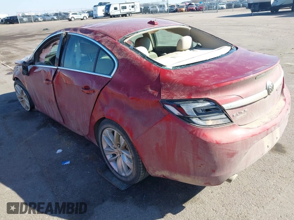 2014 Buick Regal z VIN 2G4GK5EX3E9213223, wystawiony jako IAAI lot #41898287 z przebiegiem 154 487 mil mil oraz . Historia ofert i sprzedaży dostępna na DreamBid. Obrazek 3.
