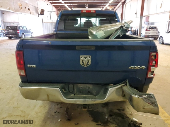 2010 Dodge Ram 1500 Laramie with VIN 1D7RV1CTXAS197825, listed as a Copart auction lot 60834494 with 187,822 mi miles and Salvage Title. Bid and sale history available at carsss.com. Image 6.