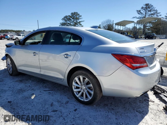 2016 Buick LaCrosse Leather with VIN 1G4GB5G36GF172347, listed as a Copart auction lot 49413675 with 113,567 mi miles and Salvage Title. Bid and sale history available at DreamBid. Image 2.