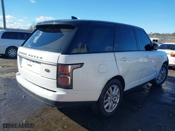 2019 Land Rover Range Rover with VIN SALGR2RV1KA543555, listed as a IAAI auction lot 41198491 with 94,924 mi miles. Bid and sale history available at carsss.com. Image 4.