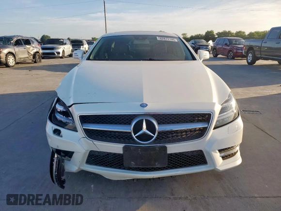 2014 Mercedes-Benz CLS 550 with VIN WDDLJ7DB3EA116671, listed as a Copart auction lot 62872145 with 108,257 mi miles and Salvage title. Bid and sale history available at DreamBid. Image 5.