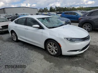 2015 Chrysler 200 Limited with VIN 1C3CCCAB4FN576891, listed as a Copart auction lot 74594184 with 129,795 mi miles and Salvage title. Bid and sale history available at DreamBid. Image 4.