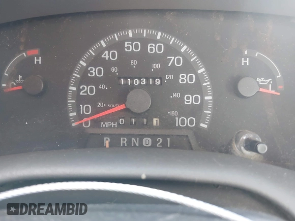 1997 Ford F-150 с VIN 2FTDX18W3VCA75190, выставлен на аукционе IAAI как лот 41496337 с пробегом 110 319 миль миль и . История ставок и продаж доступна на DreamBid. Изображение 7.
