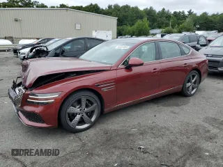 2023 Genesis G80 Sport with VIN KMTGB4SD1PU191609, listed as a Copart auction lot 66351654 with 19,622 mi miles and Salvage Title. Bid and sale history available at DreamBid. Image 1.