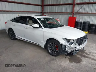 2021 Honda Accord EX-L with VIN 1HGCV1F59MA002662, listed as a IAAI auction lot 42583135 with 111,909 mi miles and . Bid and sale history available at DreamBid. Image 1.